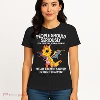 Cute Dragon Seriously Dragon For Women And Girls Women's T-Shirt thumb 4