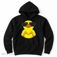 Cool Duckie Sunglasses Duckling Funny Ducky Rubber Duck Hoodie thumb 0