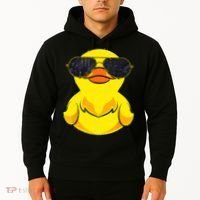 Cool Duckie Sunglasses Duckling Funny Ducky Rubber Duck Hoodie thumb 2