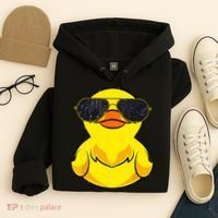 Cool Duckie Sunglasses Duckling Funny Ducky Rubber Duck Hoodie thumb 4