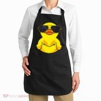 Cool Duckie Sunglasses Duckling Funny Ducky Rubber Duck Apron thumb 2