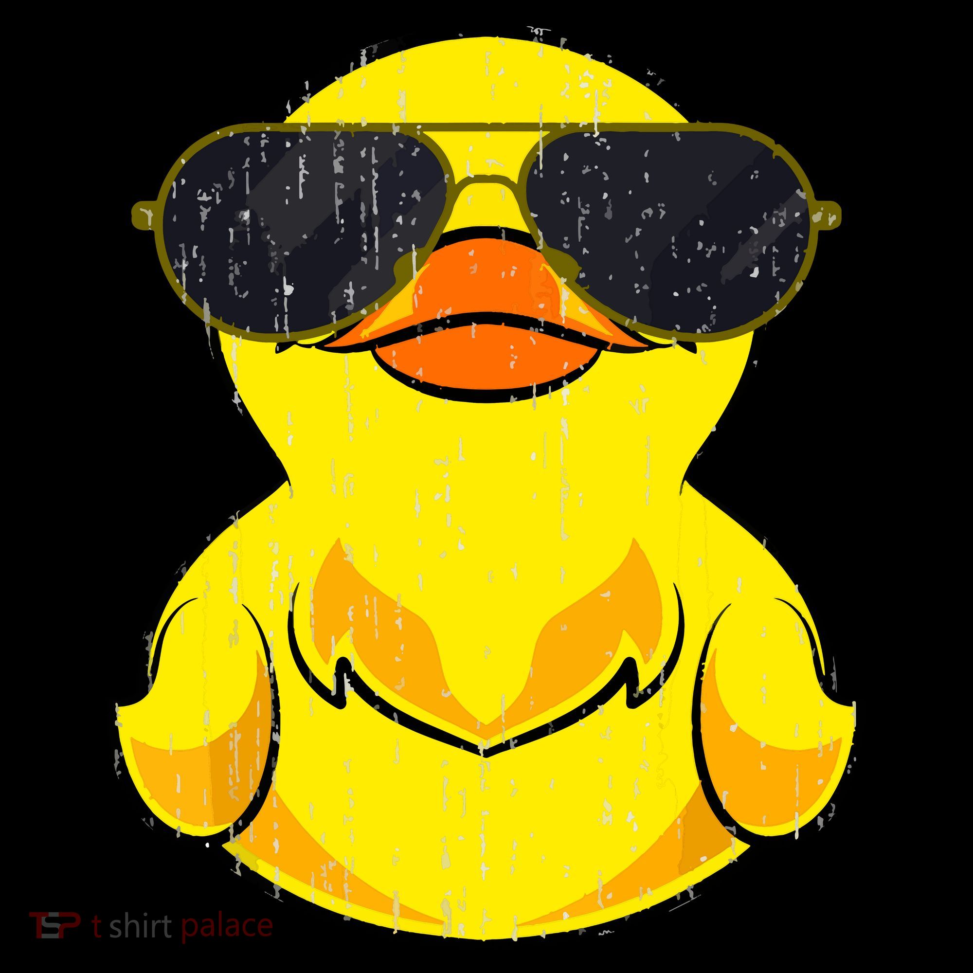 Cool Duckie Sunglasses Duckling Funny Ducky Rubber Duck Women's Hoodie