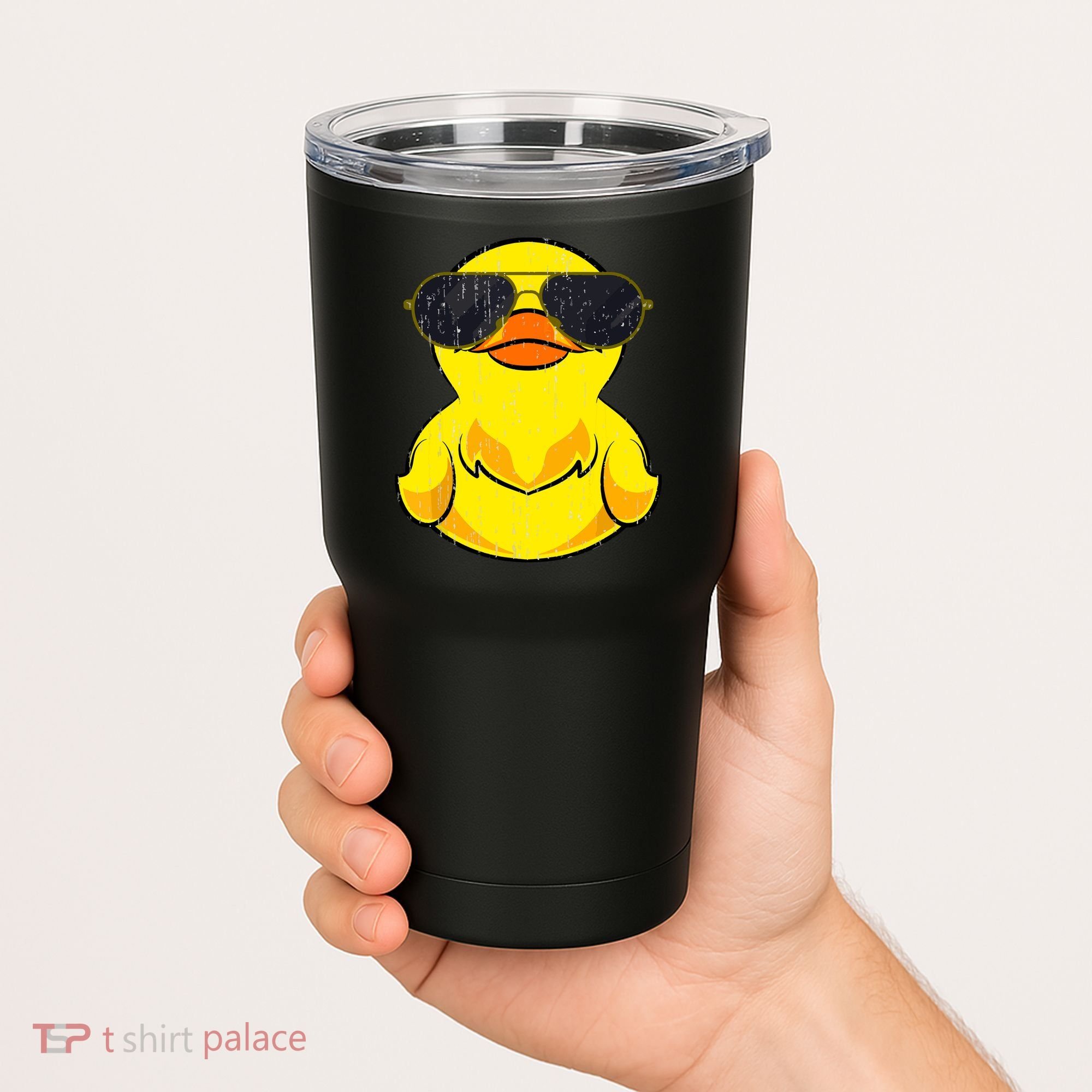 Cool Duckie Sunglasses Duckling Funny Ducky Rubber Duck Tumbler