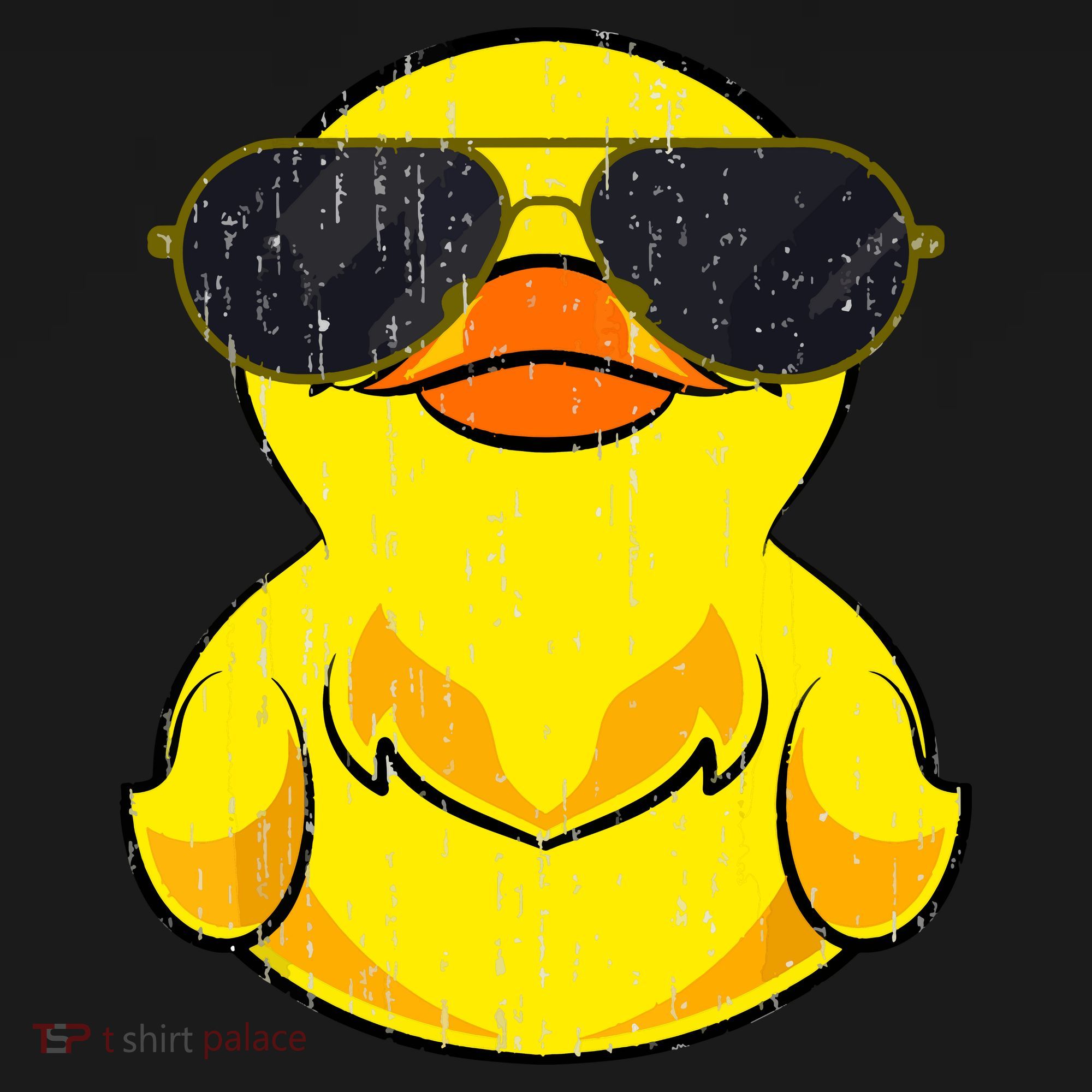 Cool Duckie Sunglasses Duckling Funny Ducky Rubber Duck Mousepad