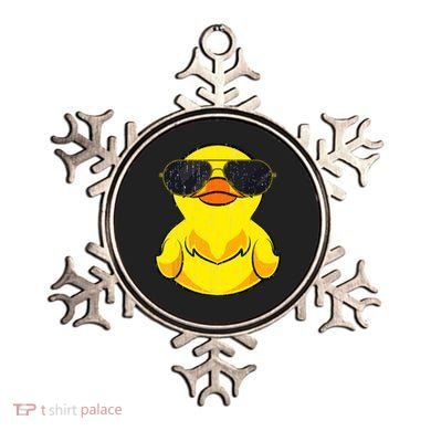 Cool Duckie Sunglasses Duckling Funny Ducky Rubber Duck Ornament