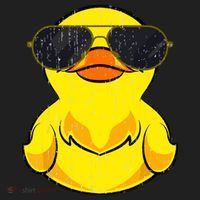 Cool Duckie Sunglasses Duckling Funny Ducky Rubber Duck Hat thumb 2
