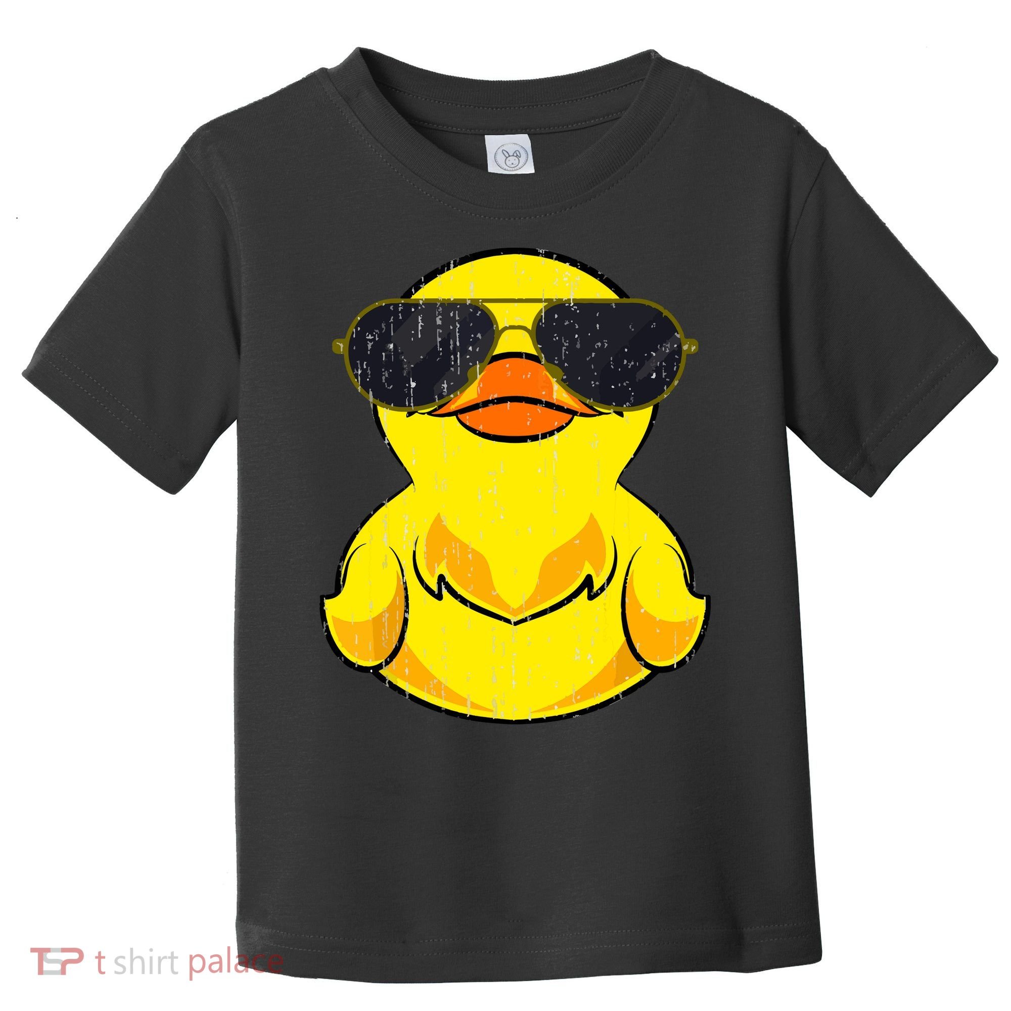 Cool Duckie Sunglasses Duckling Funny Ducky Rubber Duck Toddler T-Shirt