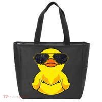 Cool Duckie Sunglasses Duckling Funny Ducky Rubber Duck Tote Bag thumb 0