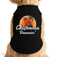 California Dreamin' Sunset Venice Beach Summer Surf La Gift Doggie Tank thumb 0