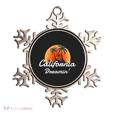 California Dreamin' Sunset Venice Beach Summer Surf La Gift Ornament