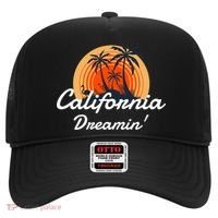 California Dreamin' Sunset Venice Beach Summer Surf La Gift Hat thumb 0