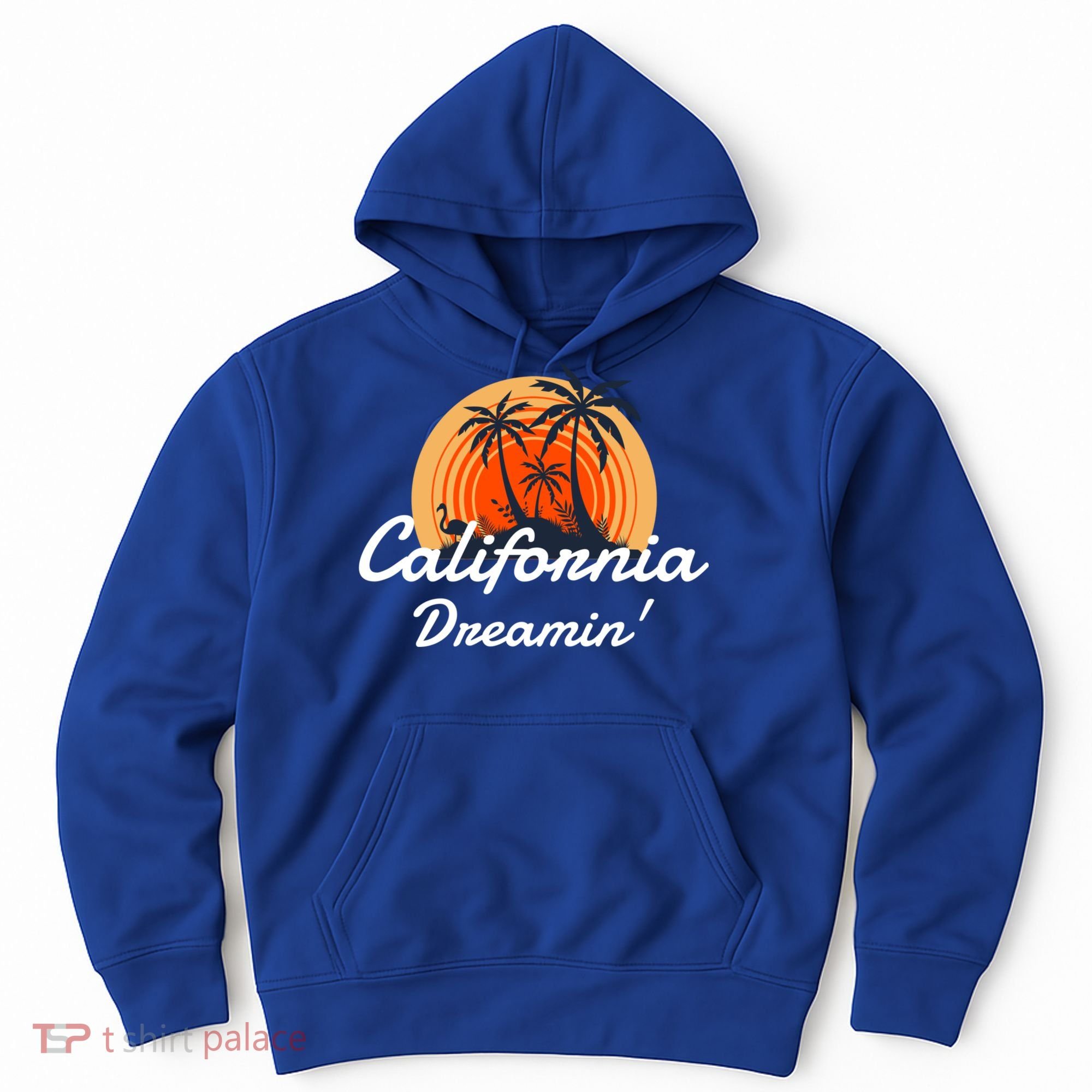 California Dreamin' Sunset Venice Beach Summer Surf La Gift Hoodie