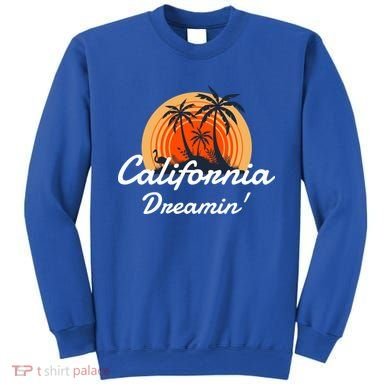 California Dreamin' Sunset Venice Beach Summer Surf La Gift Sweatshirt
