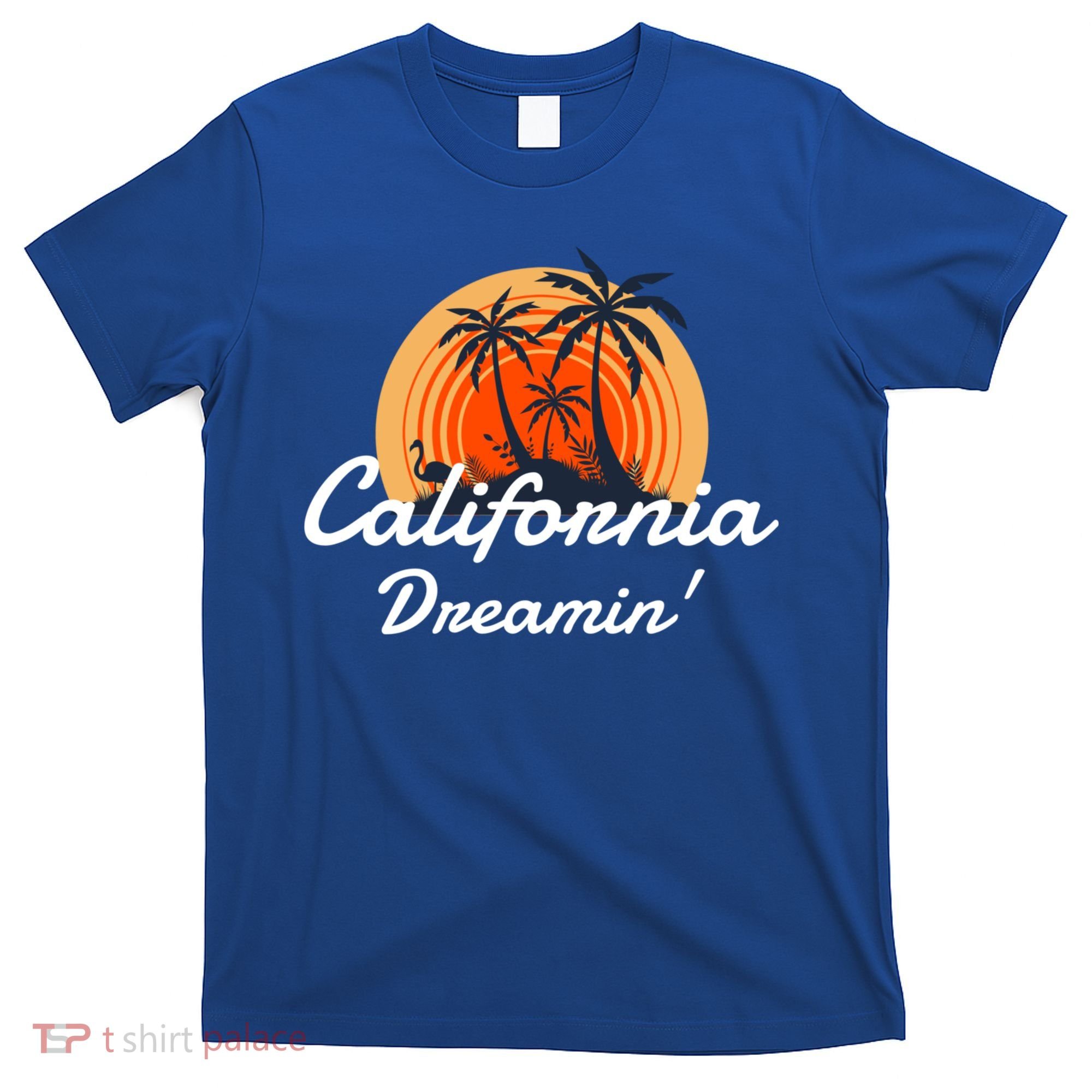 California Dreamin' Sunset Venice Beach Summer Surf La Gift T-Shirt