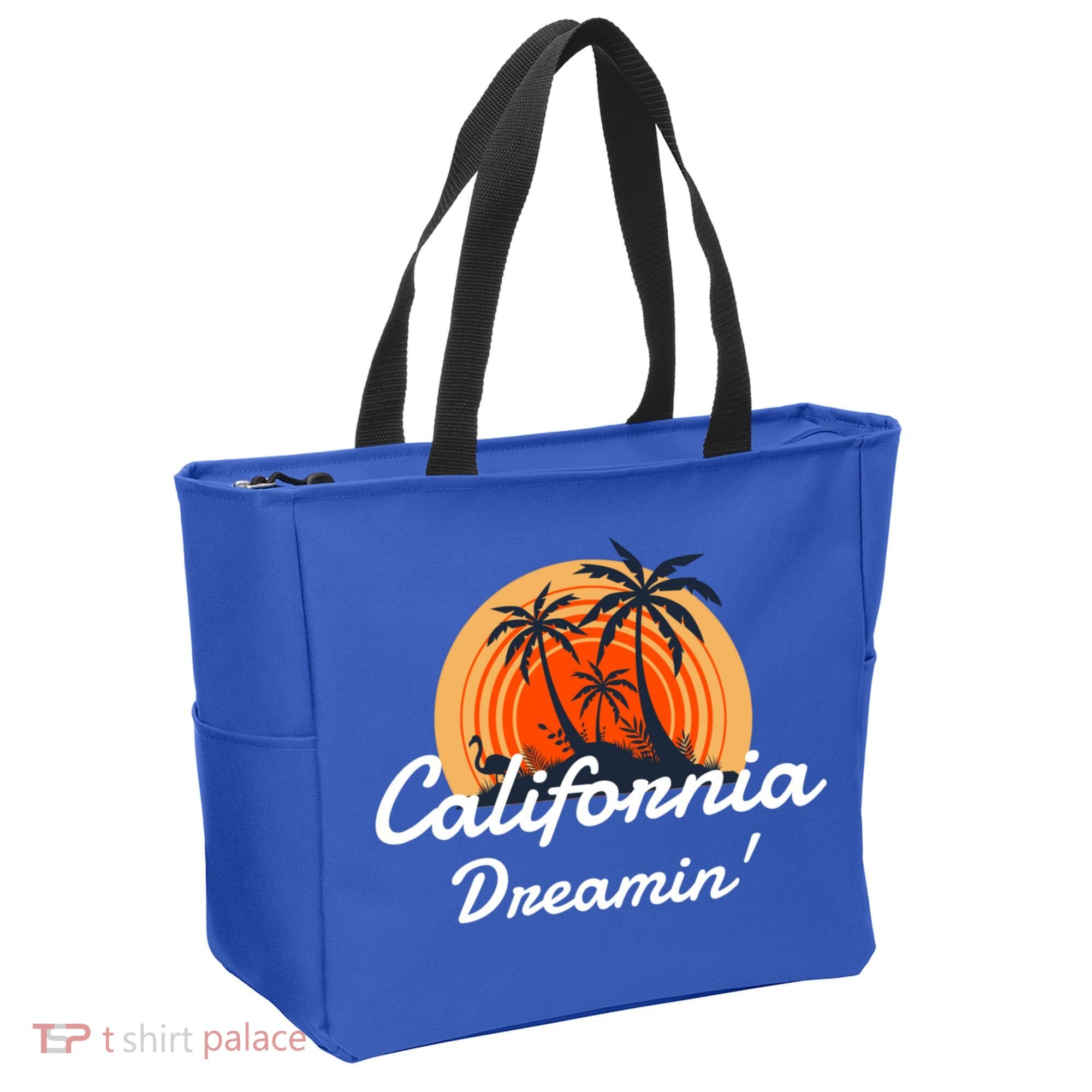 California Dreamin' Sunset Venice Beach Summer Surf La Gift Tote Bag