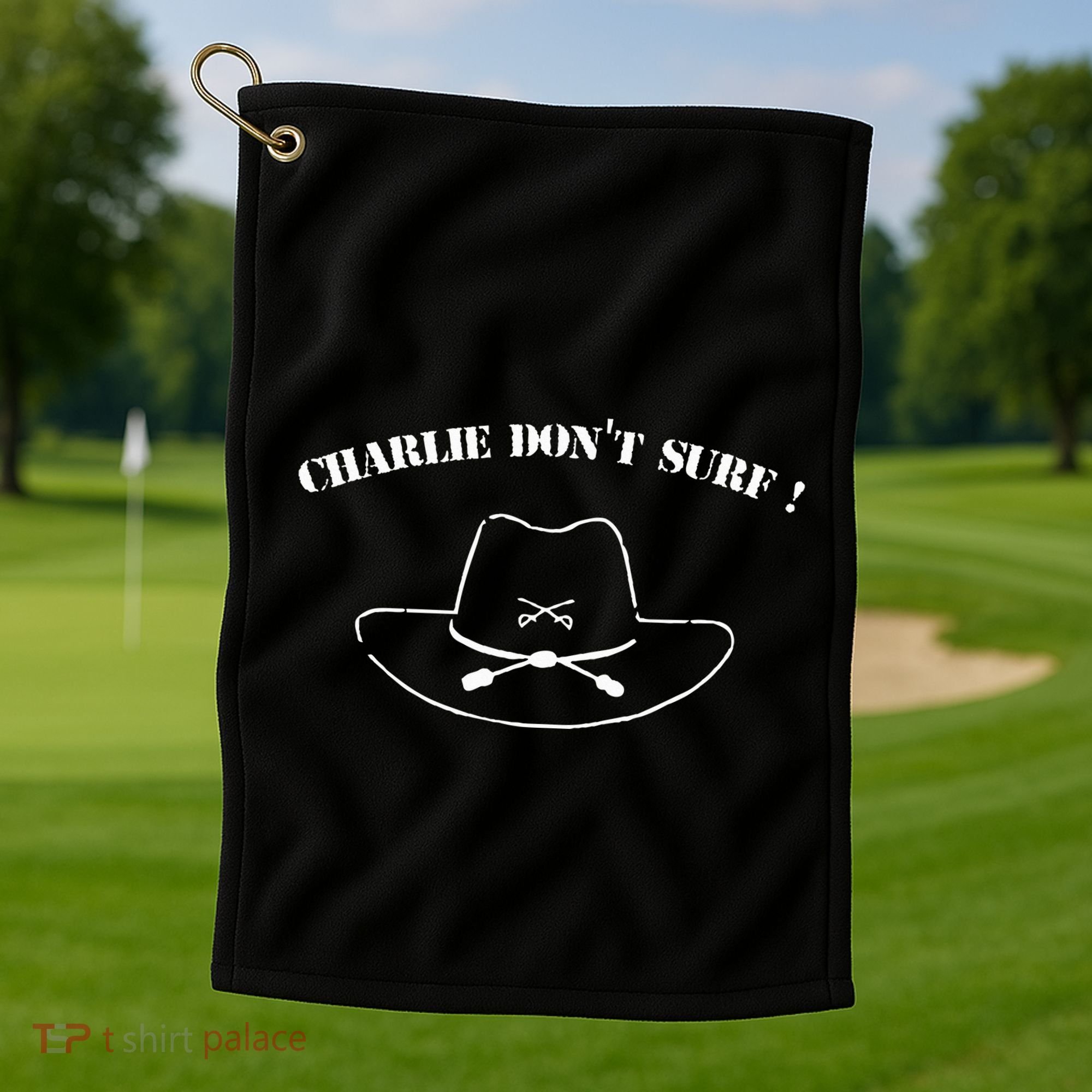 Charlie DonT Surf Golf Towel