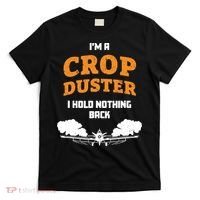 Crop Duster Sarcastic Adult Humor Funny Farting Joke T-Shirt thumb 0