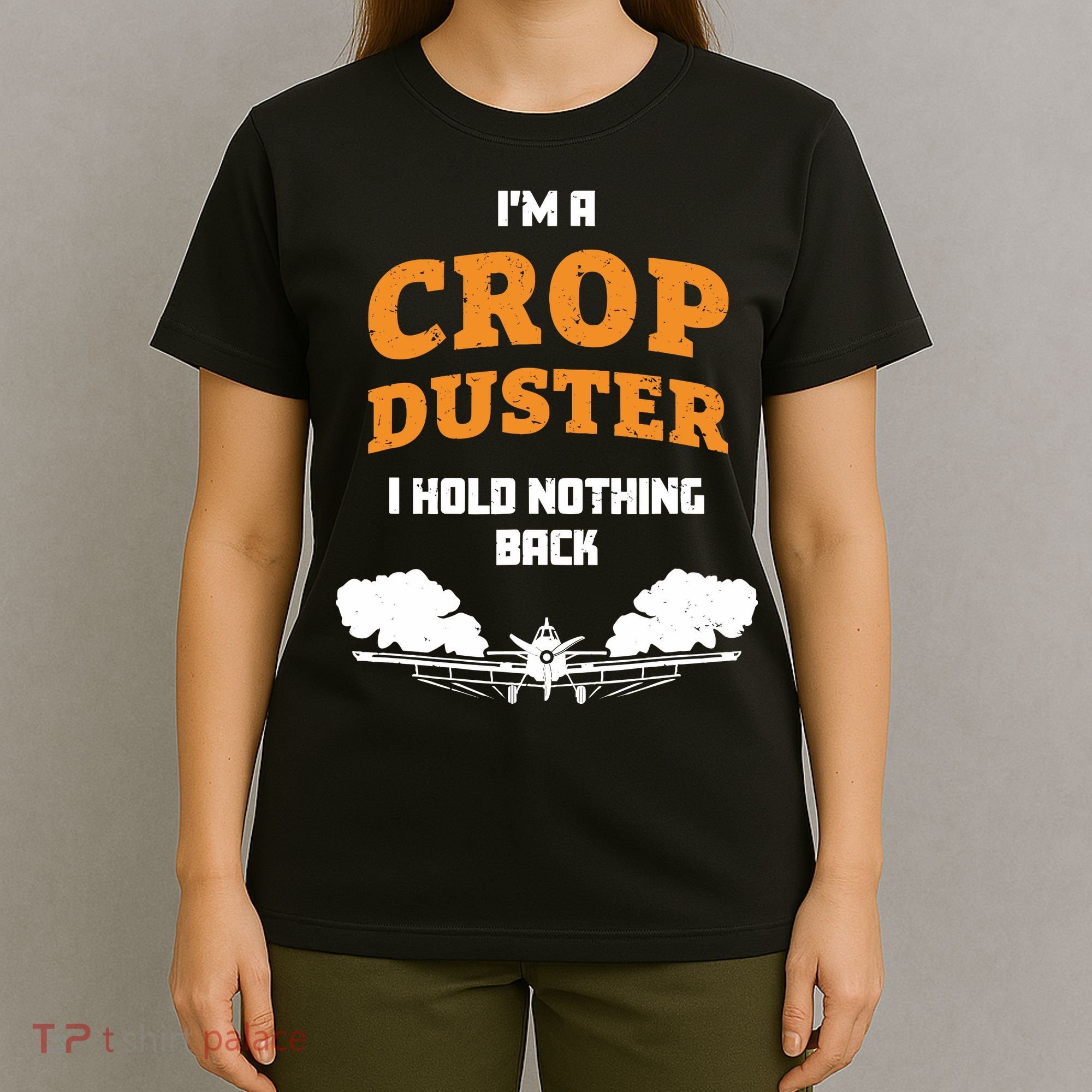 Crop Duster Sarcastic Adult Humor Funny Farting Joke T-Shirt