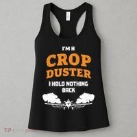 Crop Duster Sarcastic Adult Humor Funny Farting Joke Women's Tank Top thumb 3