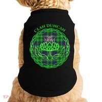 Clan Duncan Scottish Tartan Celtic Thistle Doggie Tank thumb 0