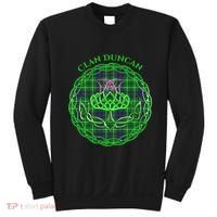 Clan Duncan Scottish Tartan Celtic Thistle Sweatshirt thumb 0