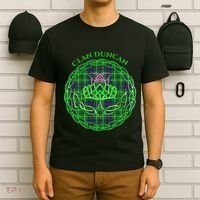Clan Duncan Scottish Tartan Celtic Thistle T-Shirt thumb 6