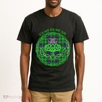 Clan Duncan Scottish Tartan Celtic Thistle Tall T-Shirt thumb 2