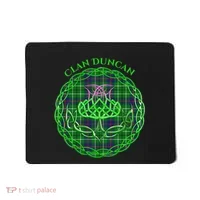 Clan Duncan Scottish Tartan Celtic Thistle Mousepad thumb 0