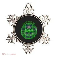 Clan Duncan Scottish Tartan Celtic Thistle Ornament thumb 0