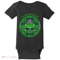Clan Duncan Scottish Tartan Celtic Thistle Baby Bodysuit thumb 0