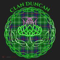 Clan Duncan Scottish Tartan Celtic Thistle Hat thumb 2