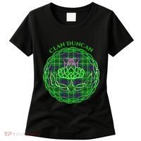 Clan Duncan Scottish Tartan Celtic Thistle Women's T-Shirt thumb 0