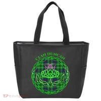 Clan Duncan Scottish Tartan Celtic Thistle Tote Bag thumb 0