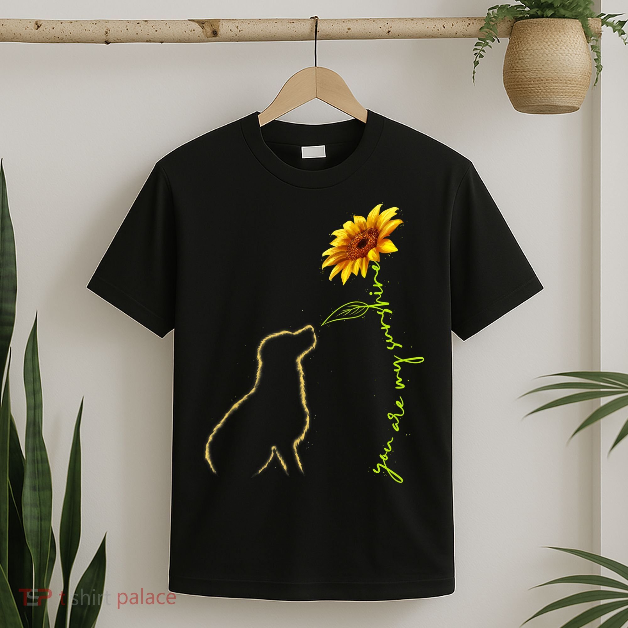 Cute Dog Shirt, You Are My Sunshine Dog Lover TShirt T-Shirt