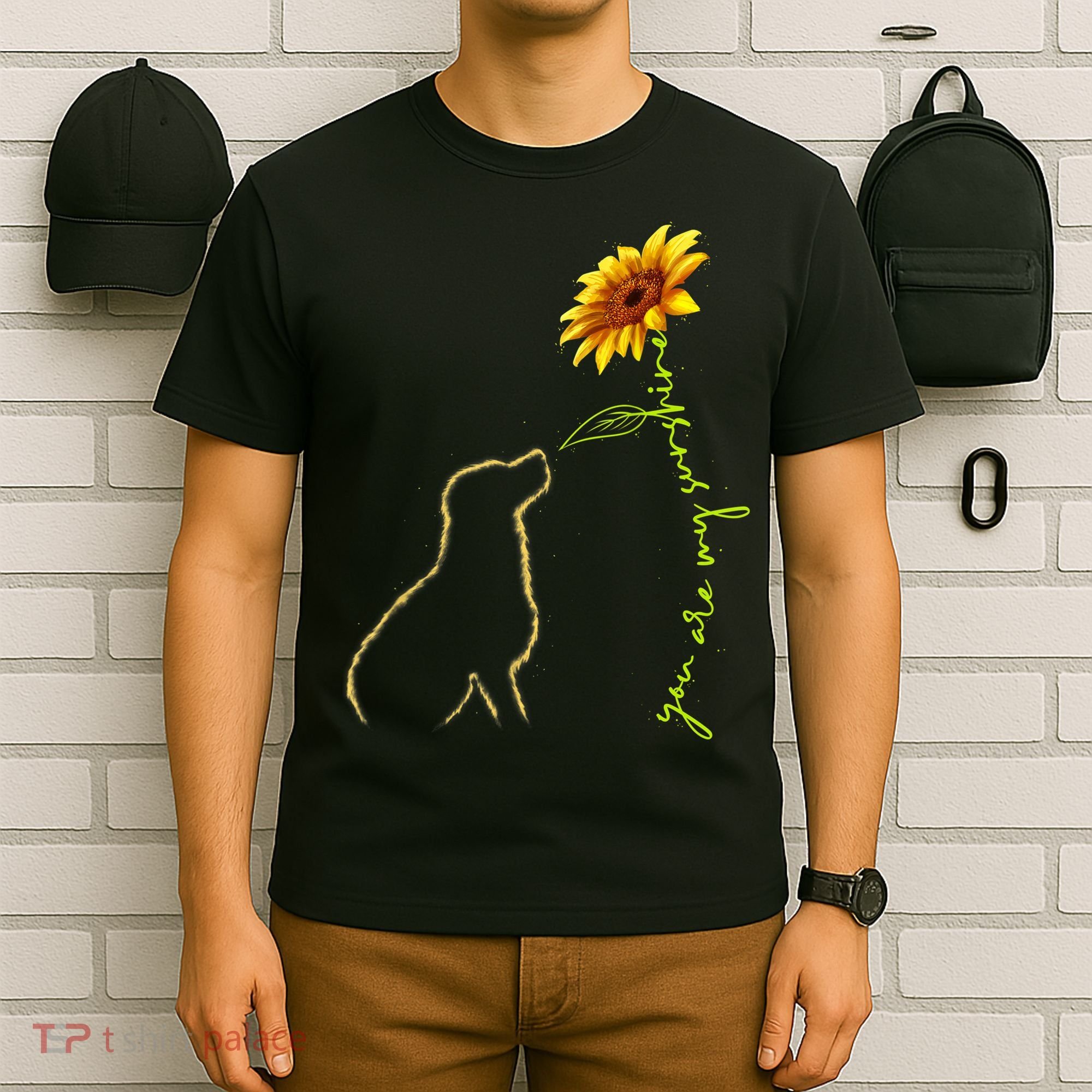 Cute Dog Shirt, You Are My Sunshine Dog Lover TShirt T-Shirt