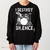 Cute Drum Set Women Drumming Rocker Music Percussion Women's Sweatshirt thumb 0