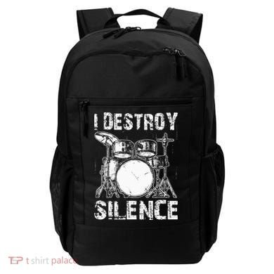Cute Drum Set Women Drumming Rocker Music Percussion Backpack