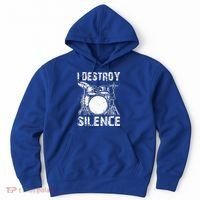 Cute Drum Set Women Drumming Rocker Music Percussion Hoodie thumb 0