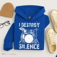 Cute Drum Set Women Drumming Rocker Music Percussion Hoodie thumb 4
