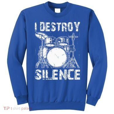 Cute Drum Set Women Drumming Rocker Music Percussion Sweatshirt