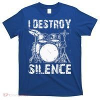 Cute Drum Set Women Drumming Rocker Music Percussion T-Shirt thumb 0