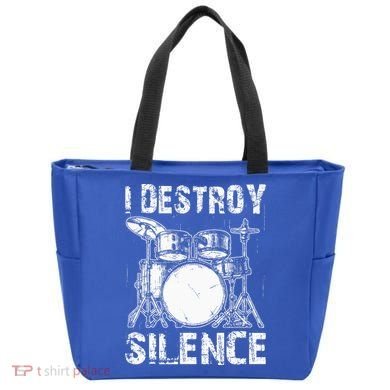 Cute Drum Set Women Drumming Rocker Music Percussion Tote Bag