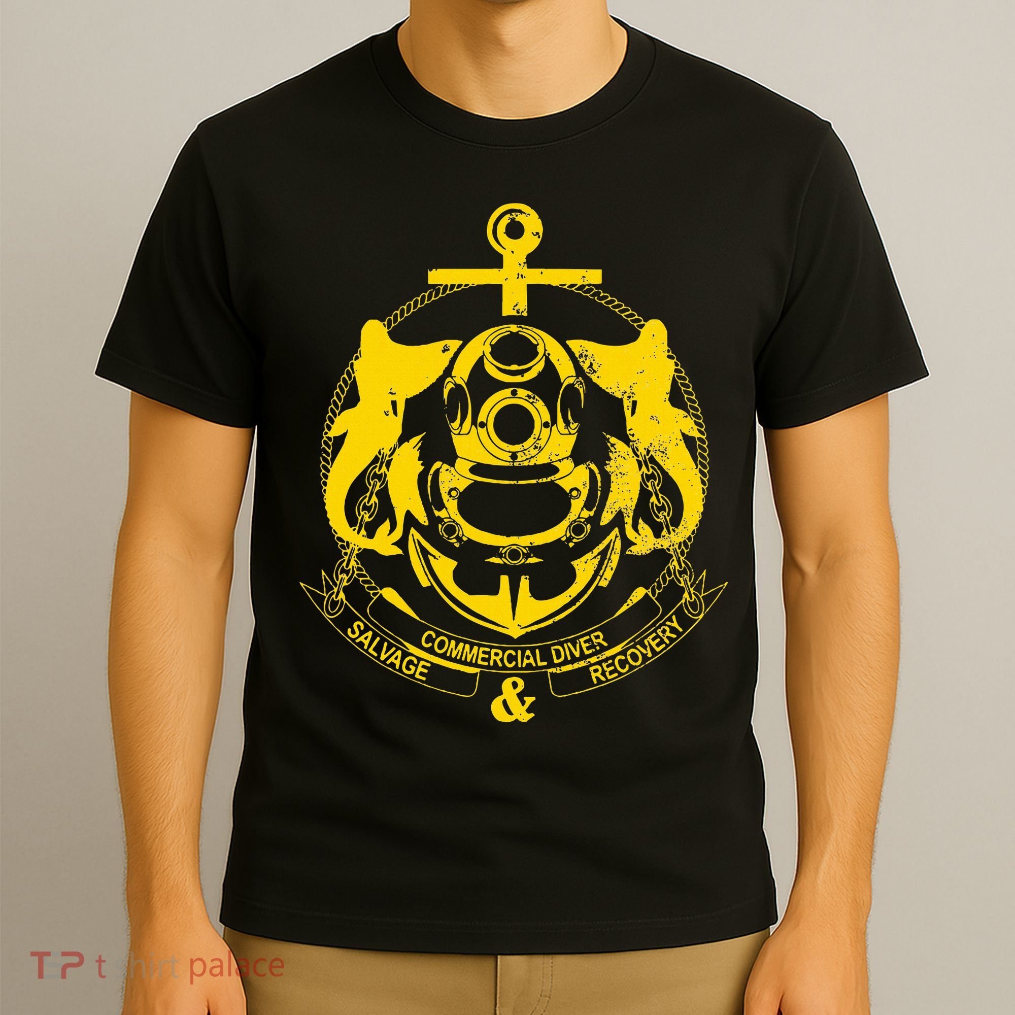 Commercial Diver Salvage Recovery T-Shirt