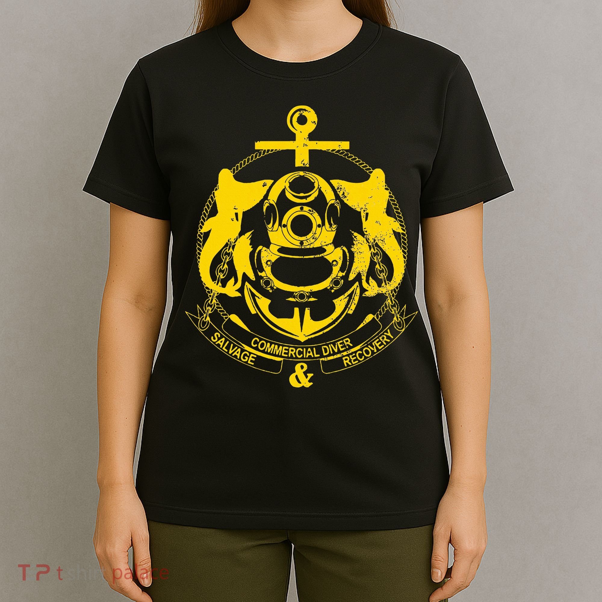 Commercial Diver Salvage Recovery T-Shirt