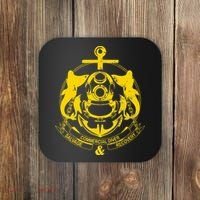Commercial Diver Salvage Recovery Coaster thumb 0