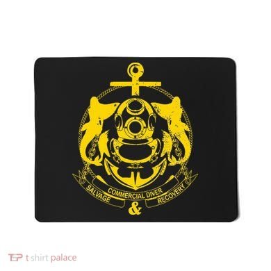 Commercial Diver Salvage Recovery Mousepad
