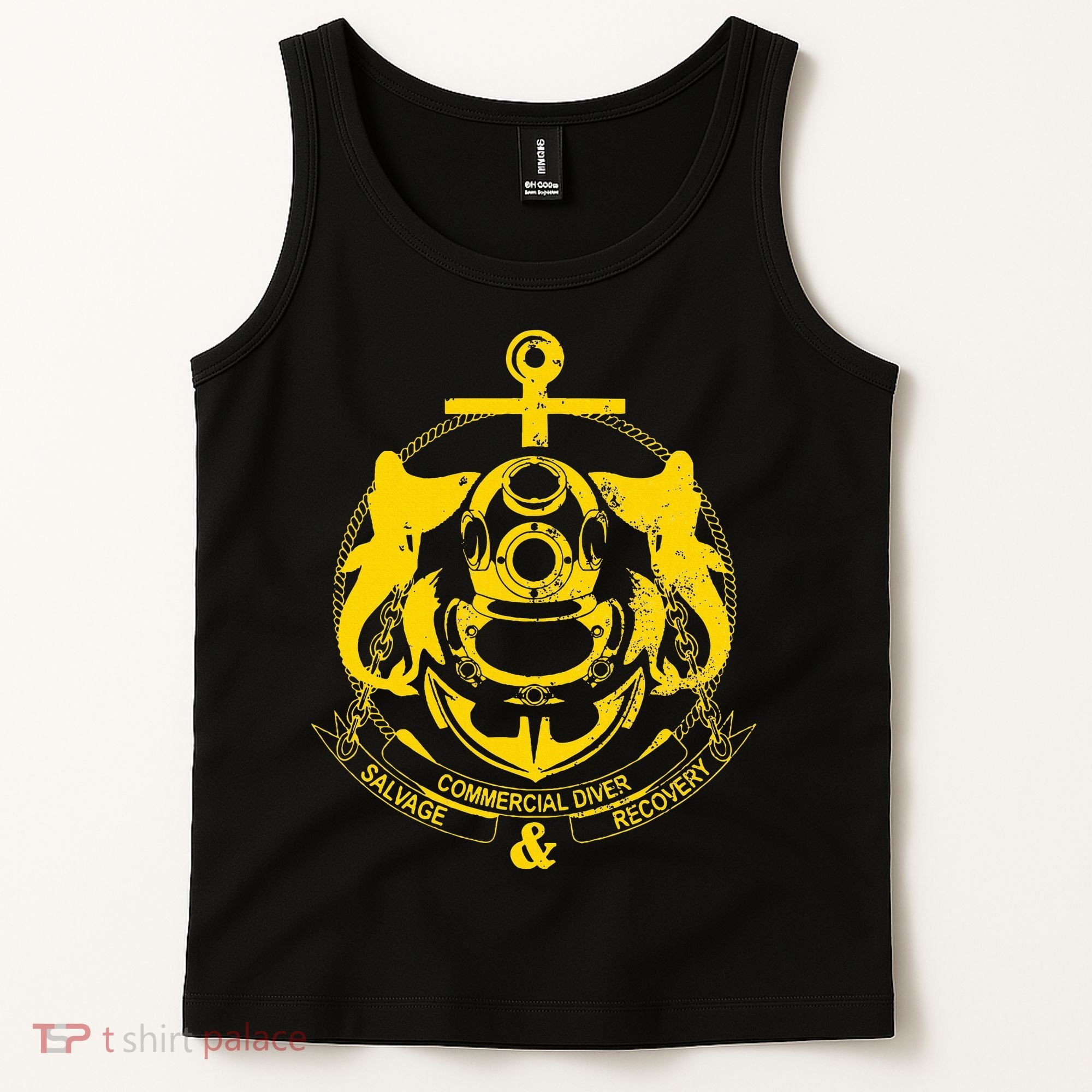 Commercial Diver Salvage Recovery Tank Top