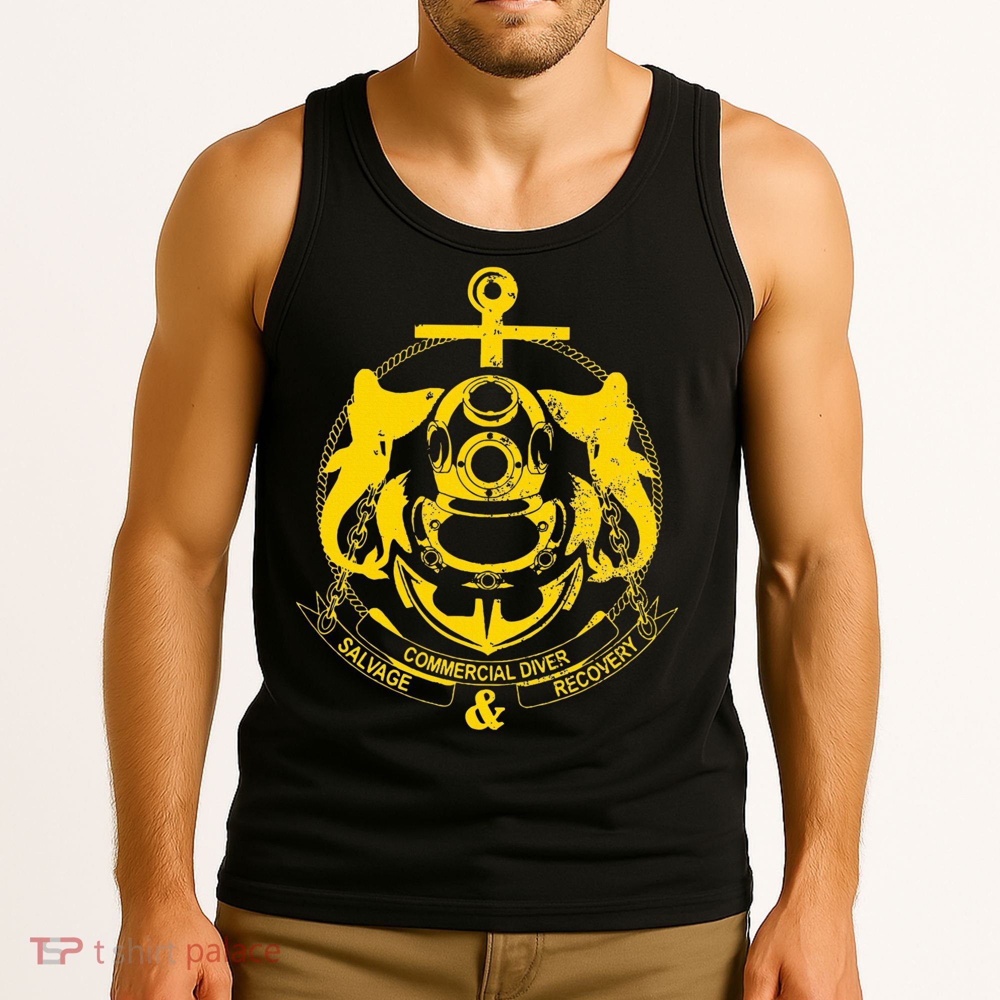 Commercial Diver Salvage Recovery Tank Top