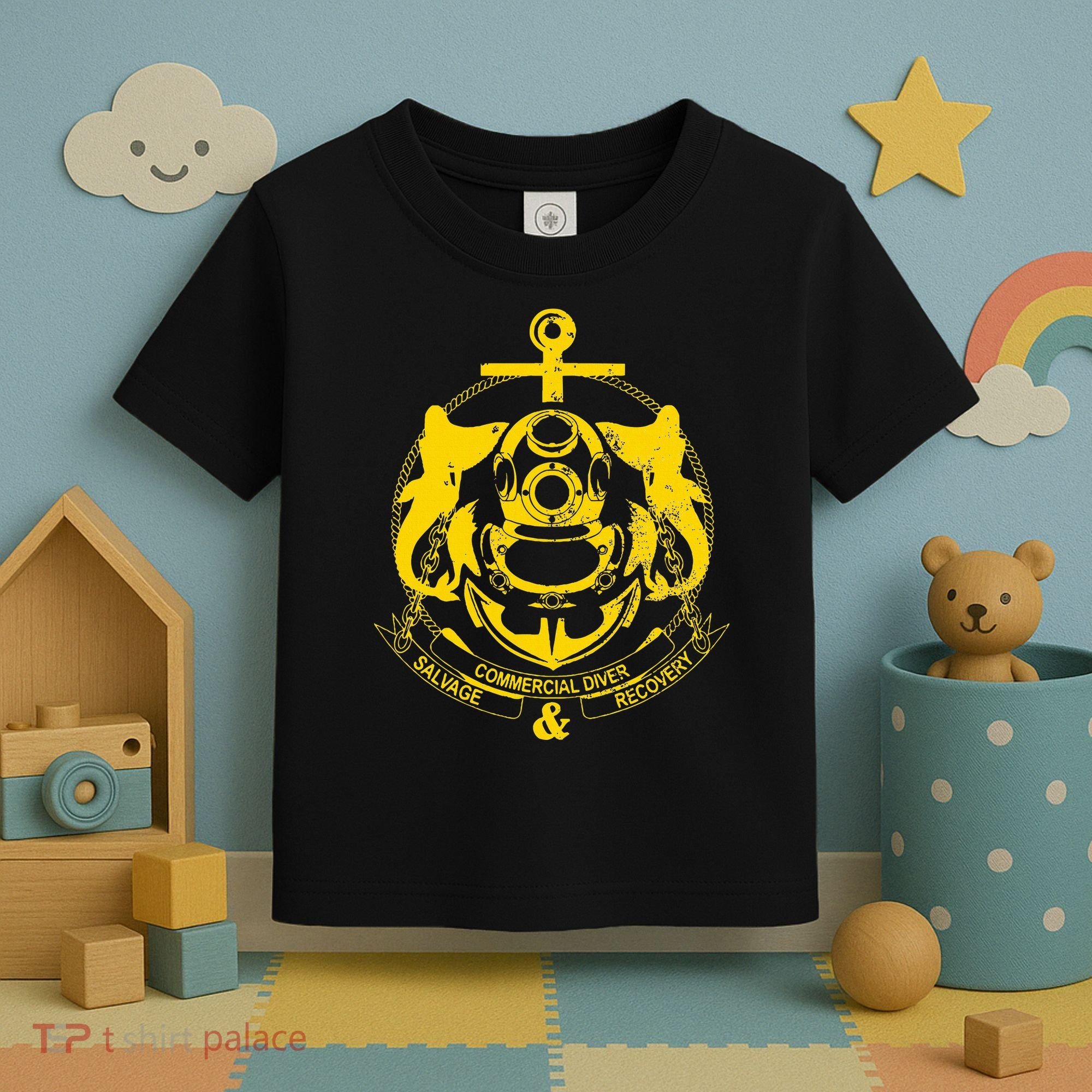 Commercial Diver Salvage Recovery Toddler T-Shirt