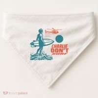 Charlie DonT Surf USA-Made Doggie Bandana thumb 0